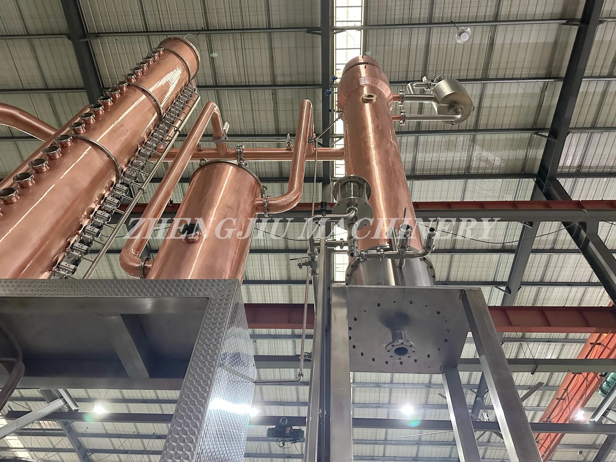 8000L Distillery Equipment Detail