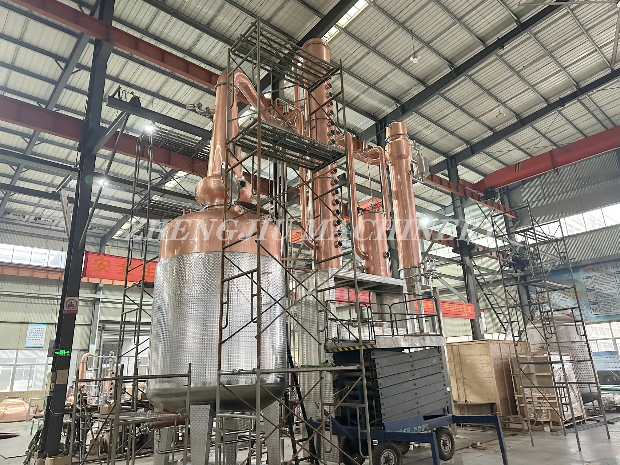 8000L Distillery Equipment Detail