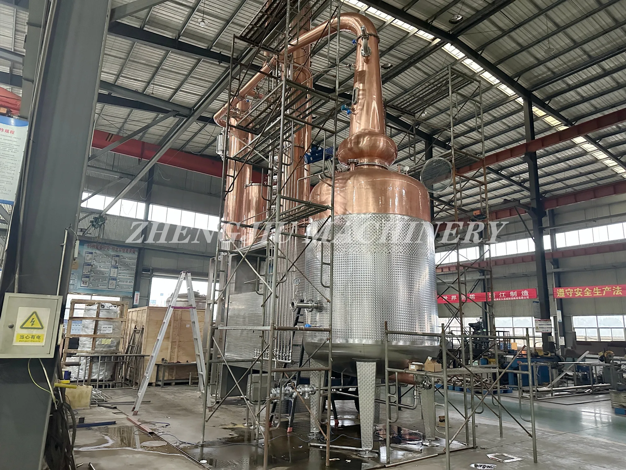 8000L Distillery Equipment Detail