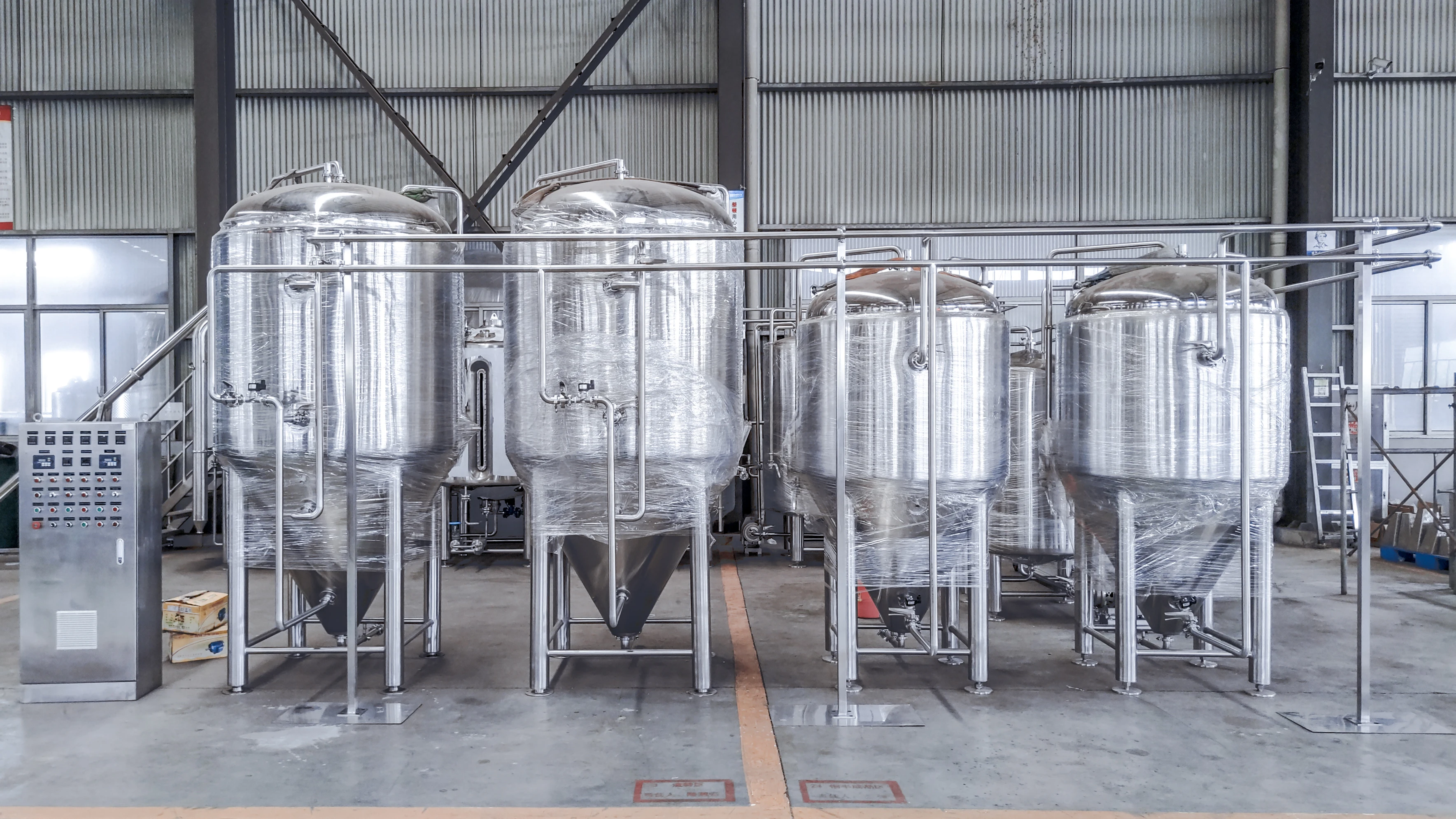 Beer Fermenter System Stainless Steel Brew Equipment Brewery Machine