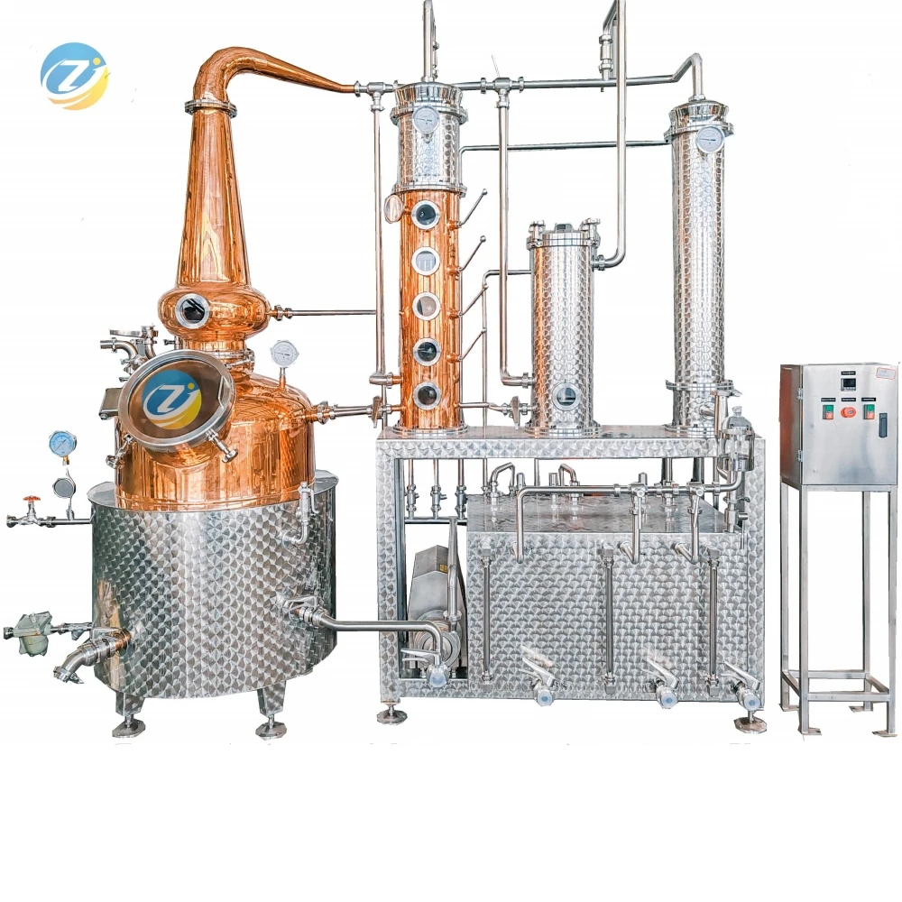 ZJ 300L Alcohols Distiller Still Gin Making Machine