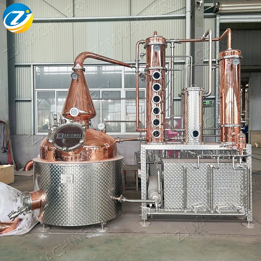 Distillery Equipment to Make Gin Whisky and Vodka Copper Distiller