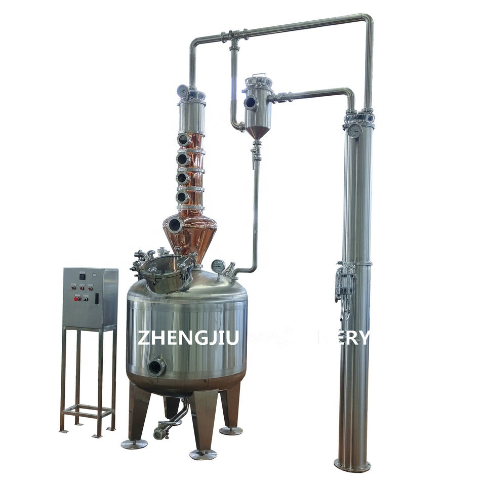 ZJ 500-1000L Gin Distiller Equipment Stainless Steel Pot Soak Gin Still Machine