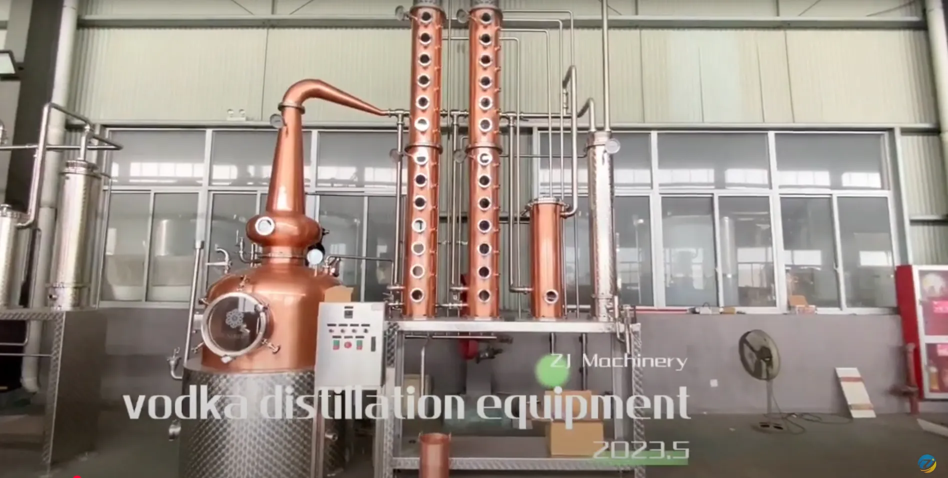 Vodka Distillation Video