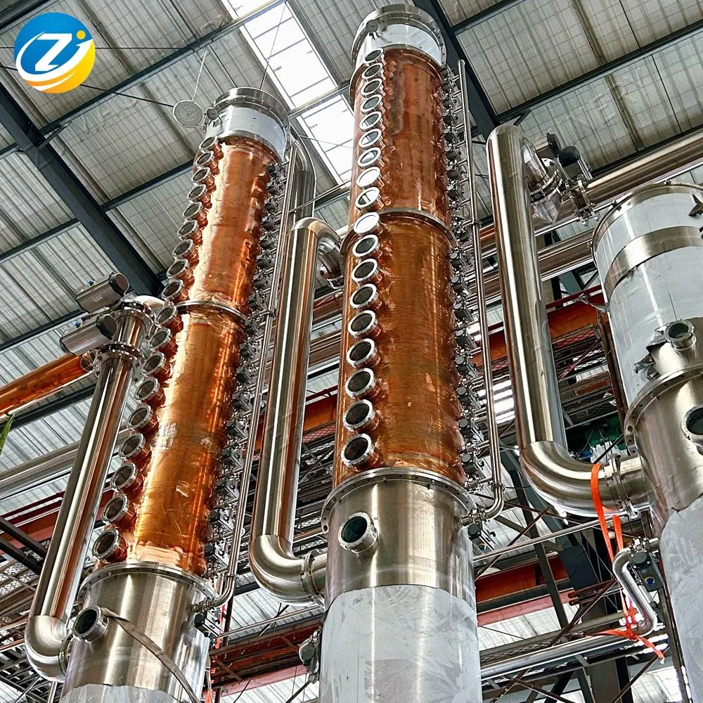 Commercial Distiller for Whisky Vodka  Distillation Column