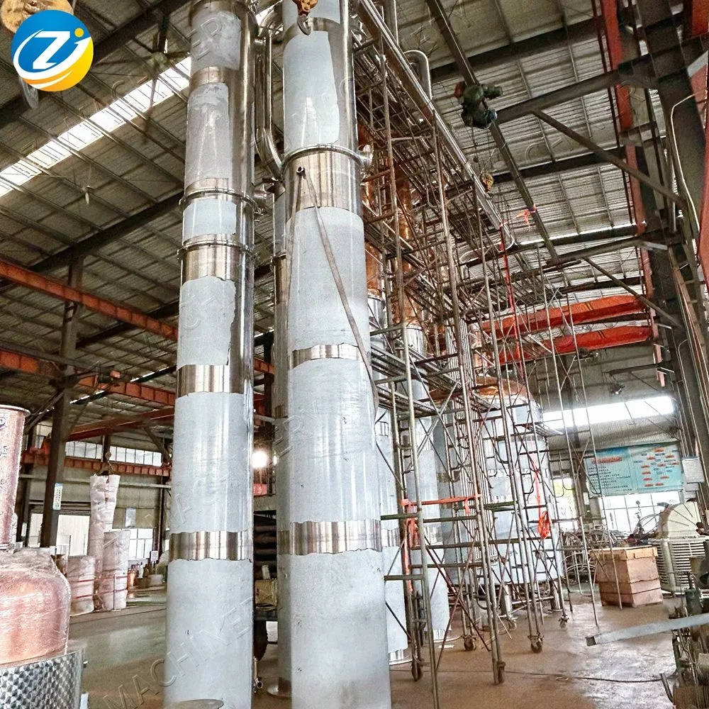 Commercial Distiller Distillation Column