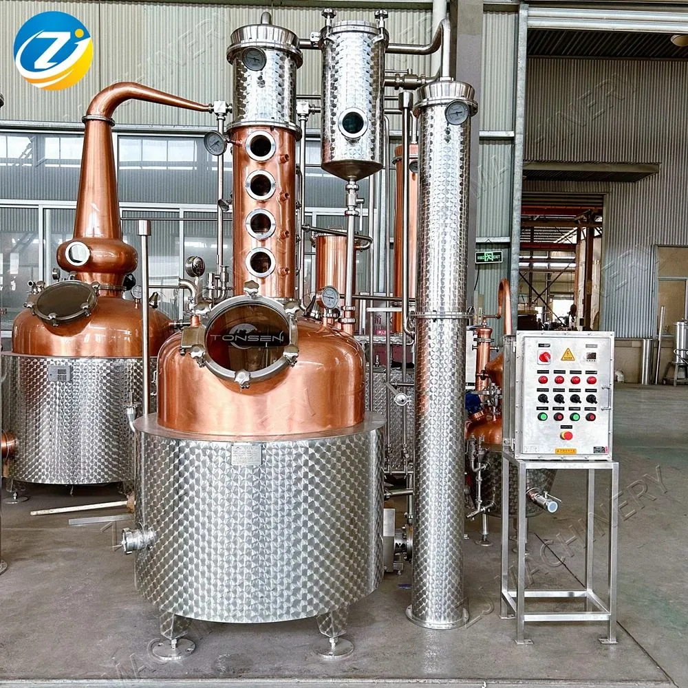 ZJ Copper Pot Column Distiller