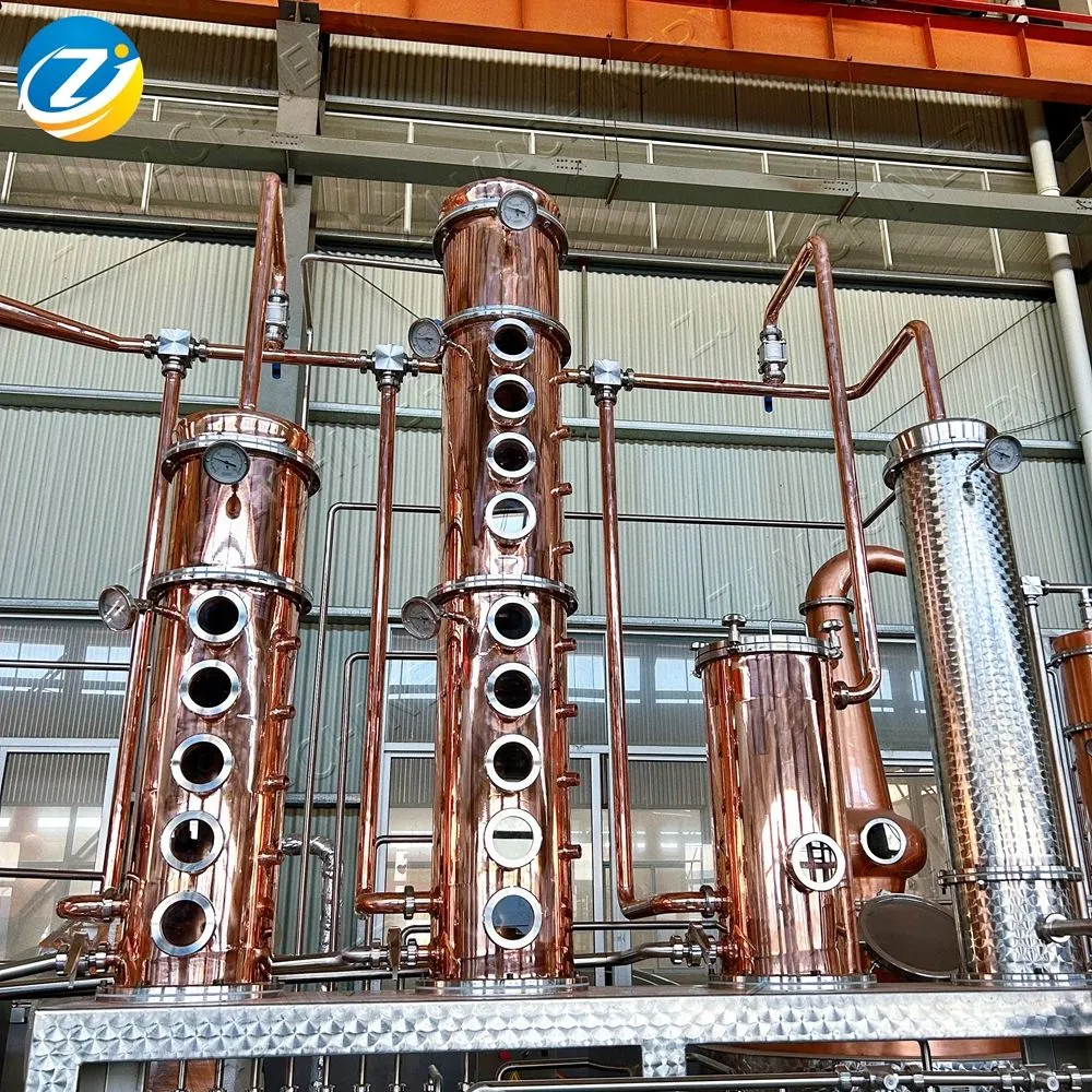 Copper Pot Still Distillation Equipment