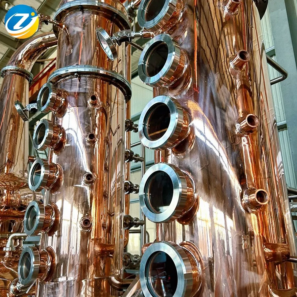 Copper Pot Still Distillation Equipment Factory